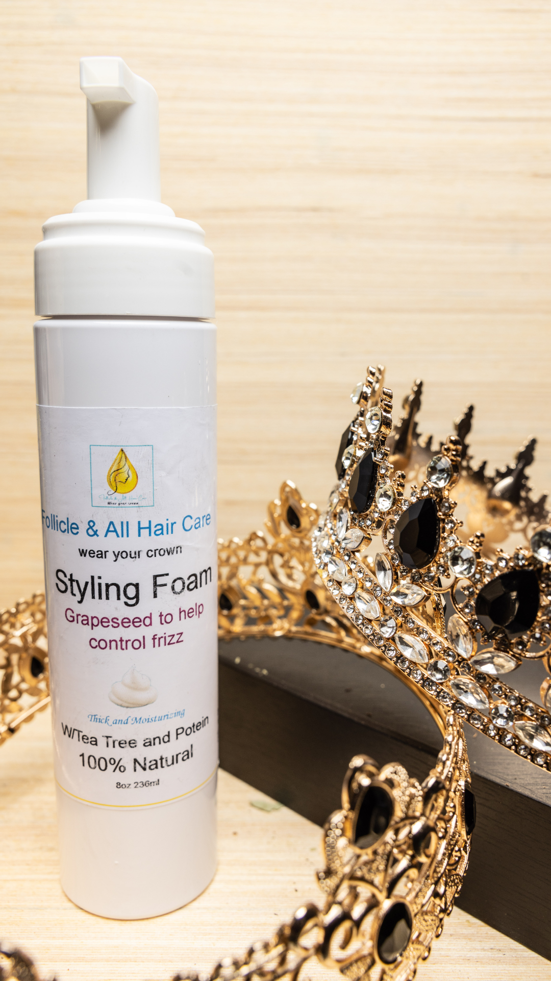 Grapeseed Styling Foam 8oz